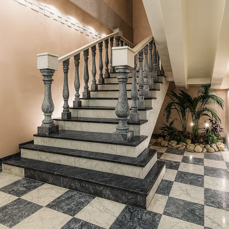 Anti Slip Flooring in Staircases