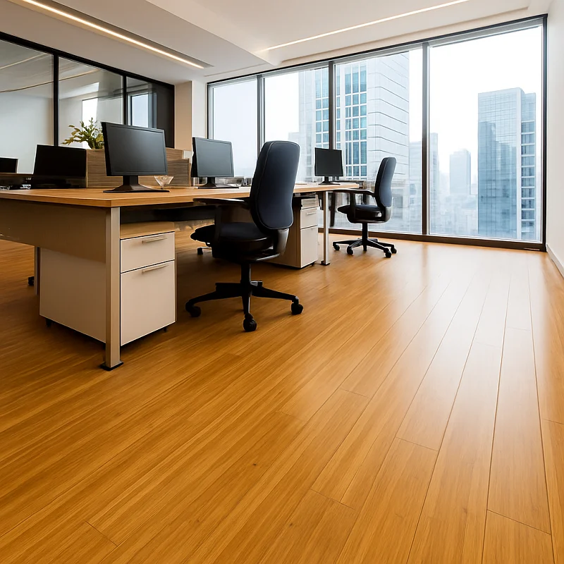 Bamboo Flooring in Offices