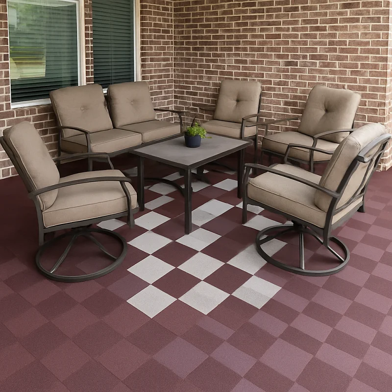 Decking Flooring in Home Patio