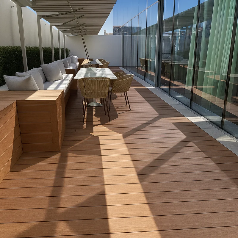 Decking Flooring in Restaurants