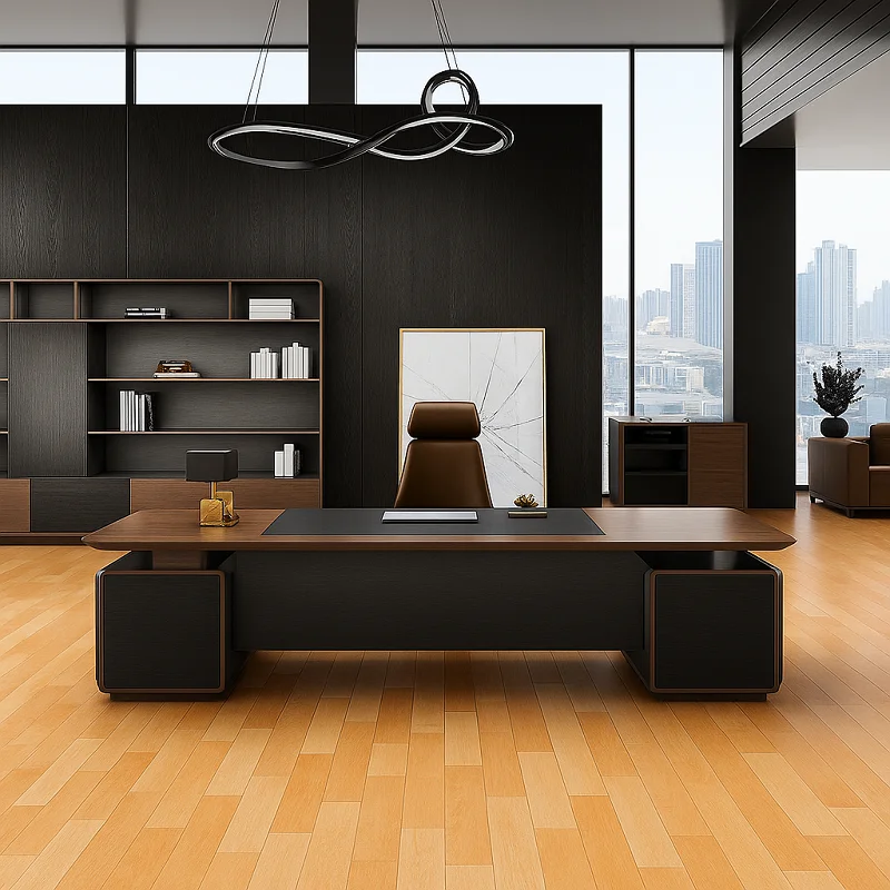Hardwood Flooring in Office