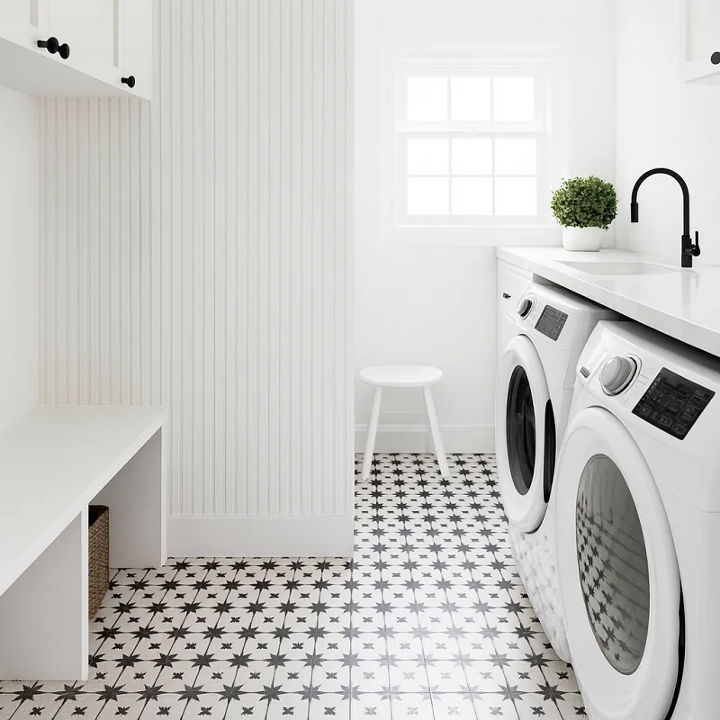 Waterproof Flooring in Laundry Rooms