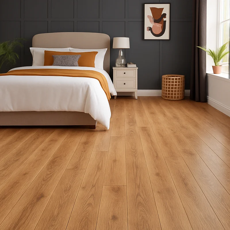 Wood Flooring in Bedroom