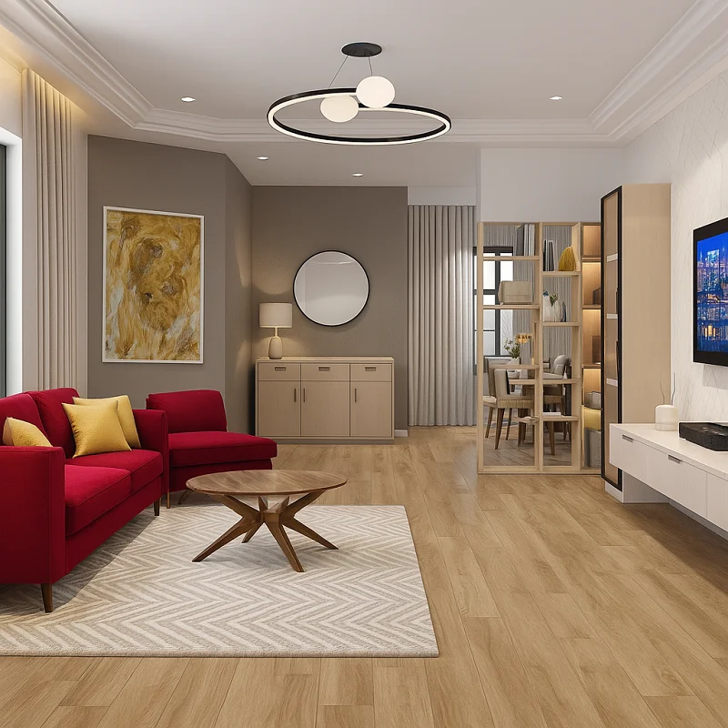 Wood Flooring in Living Rooms