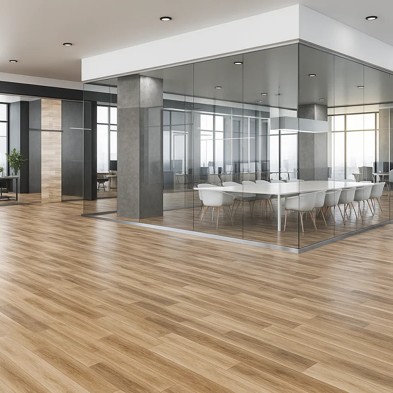 Wood Flooring in Offices
