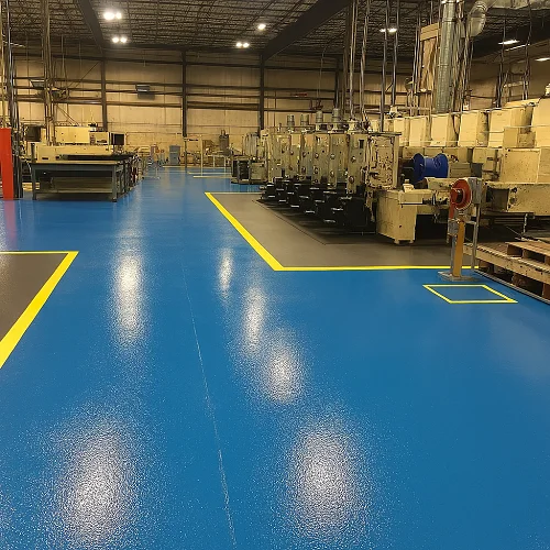 Epoxy Painting in Industrial Floors