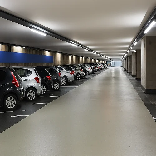 Epoxy Painting in Parking Lots