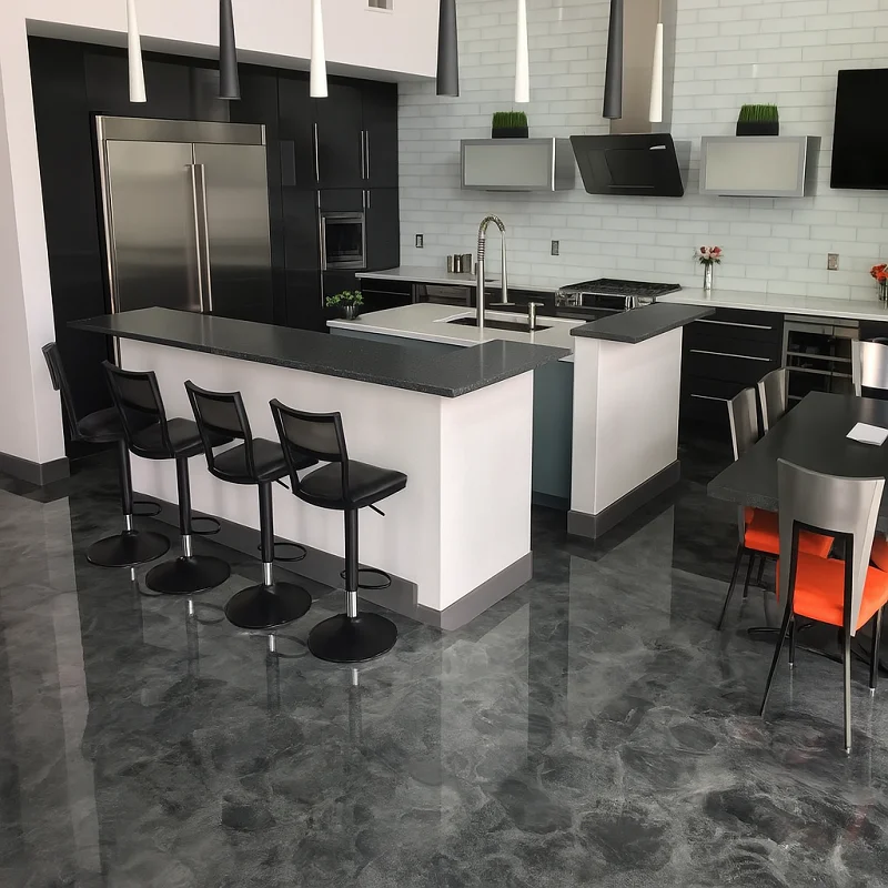 Flooring in Kitchen