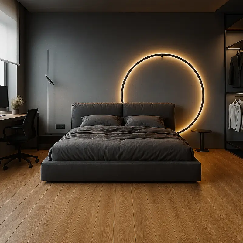 LVT Flooring in Bedroom