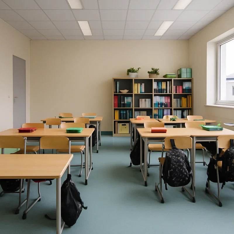 Linoleum Flooring in Institutions
