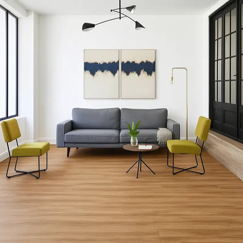 PVC Flooring in Living Room