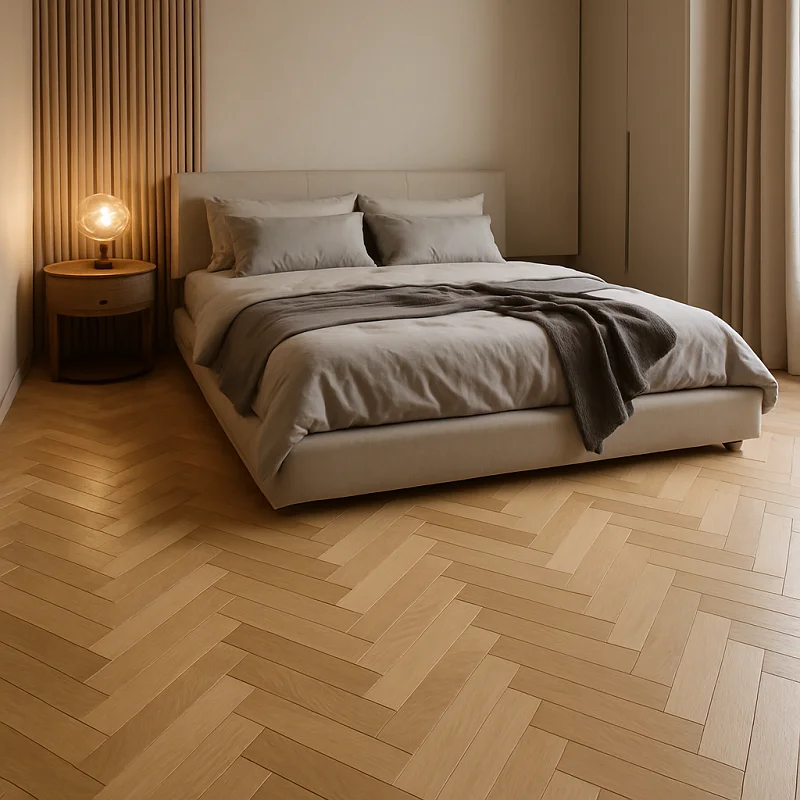 Parquet Flooring in Bedrooms