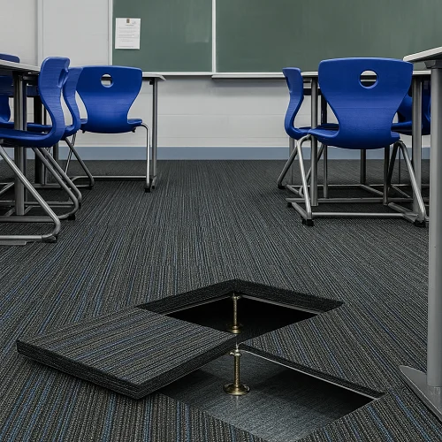 Raised Flooring in Educational