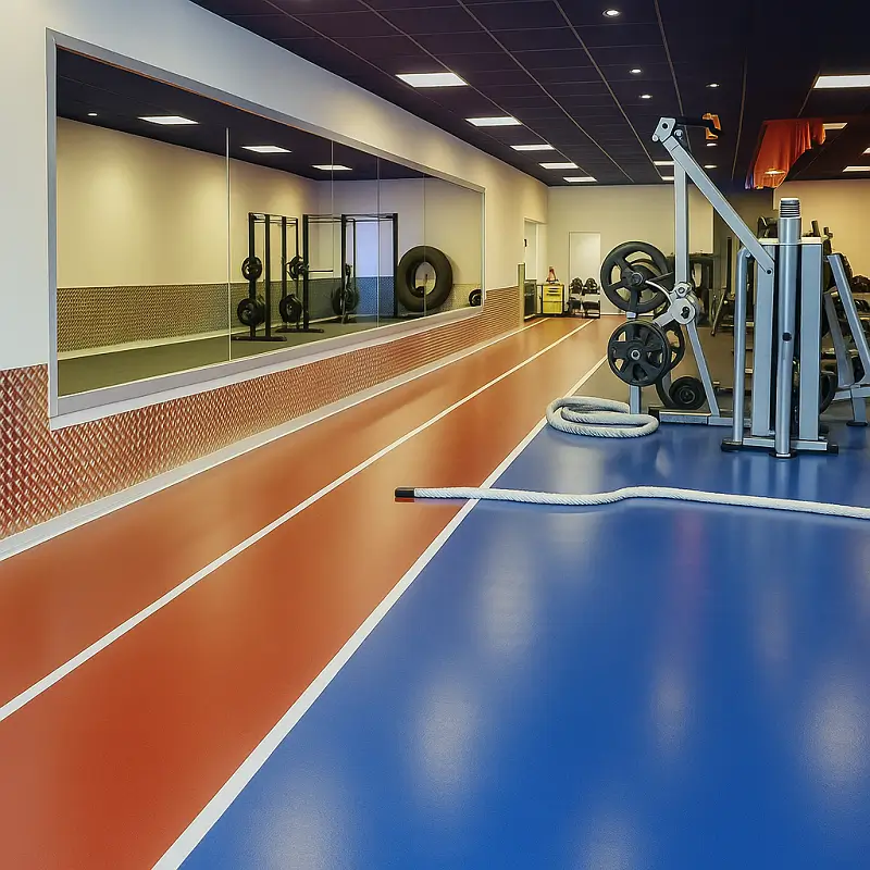 Sports Flooring in Gym