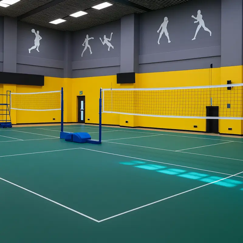 Sports Flooring in School Sports Hall