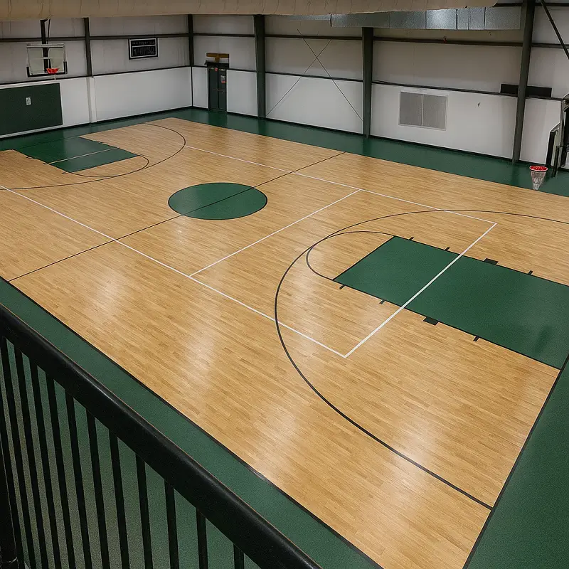 Sports Vinyl Flooring in Indoor Sports Courts