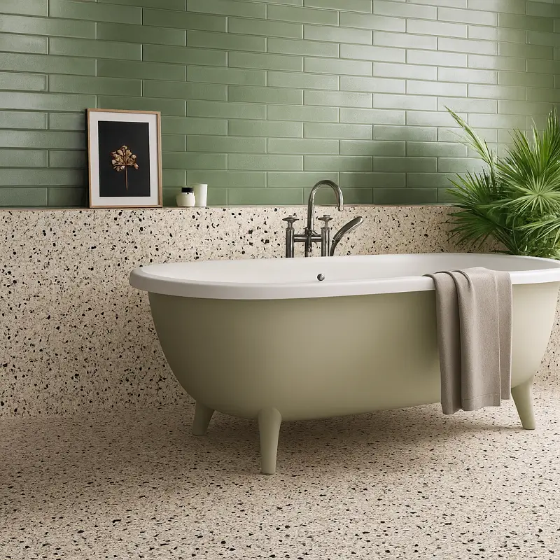 Terrazzo Tiles in Bathrooms