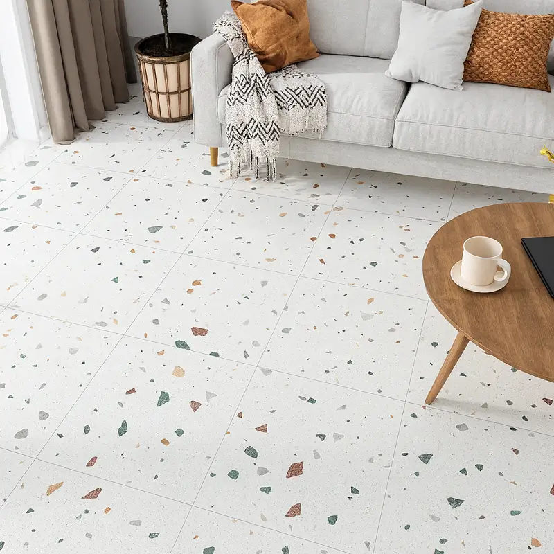 Terrazzo Tiles in Living Rooms