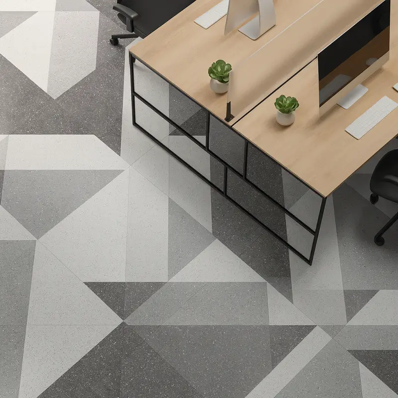 Terrazzo Tiles in Office
