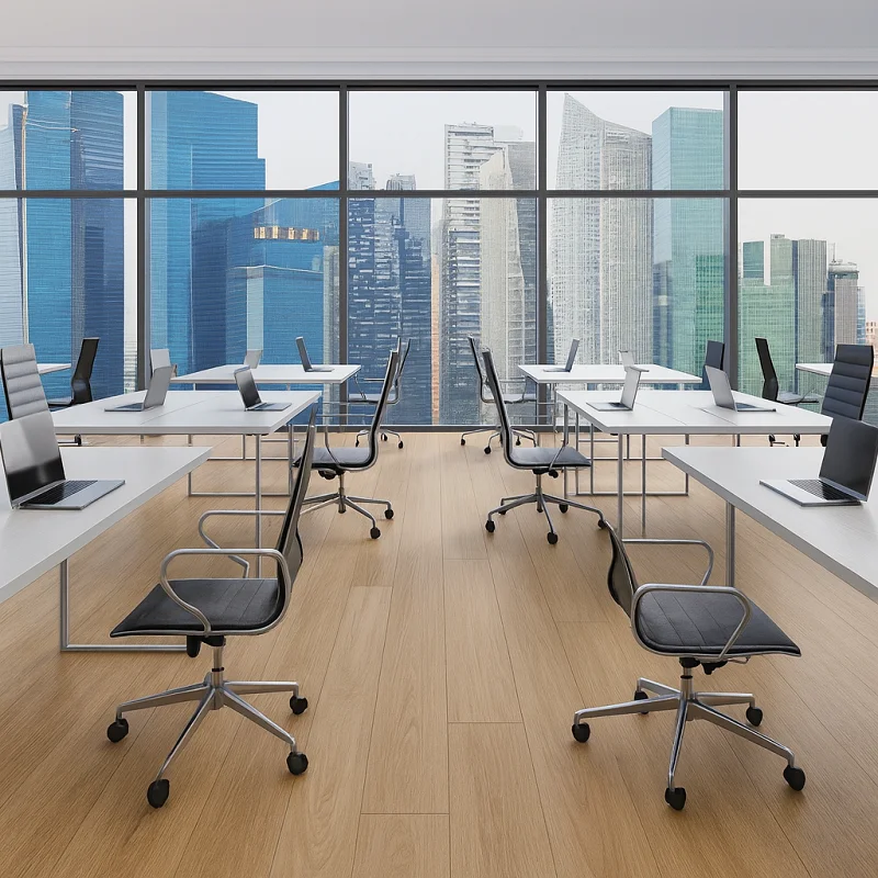 WPC Flooring in Offices