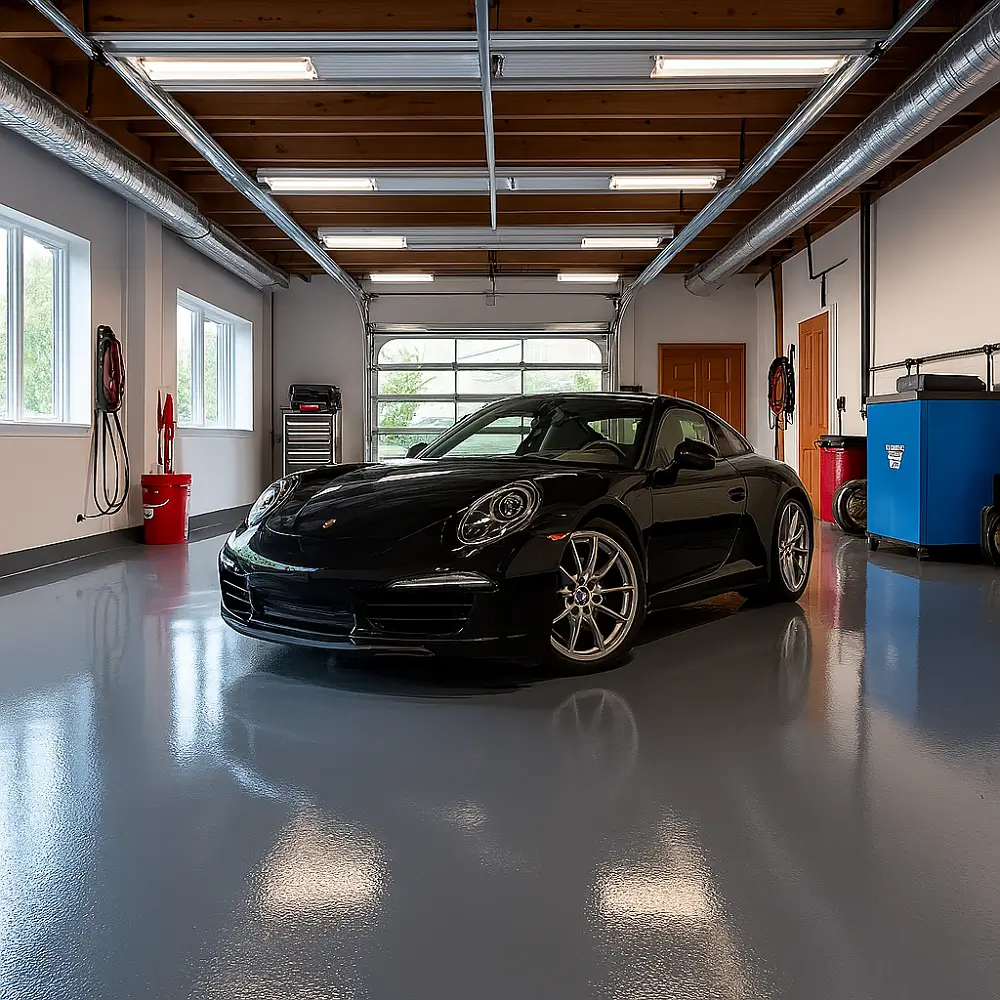 Commercial Epoxy Garage Flooring