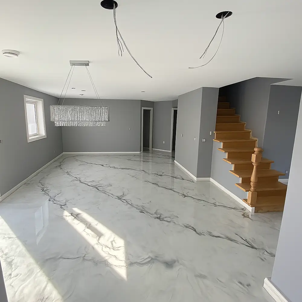 Residential Epoxy Basement Flooring Residential Epoxy Basement Flooring