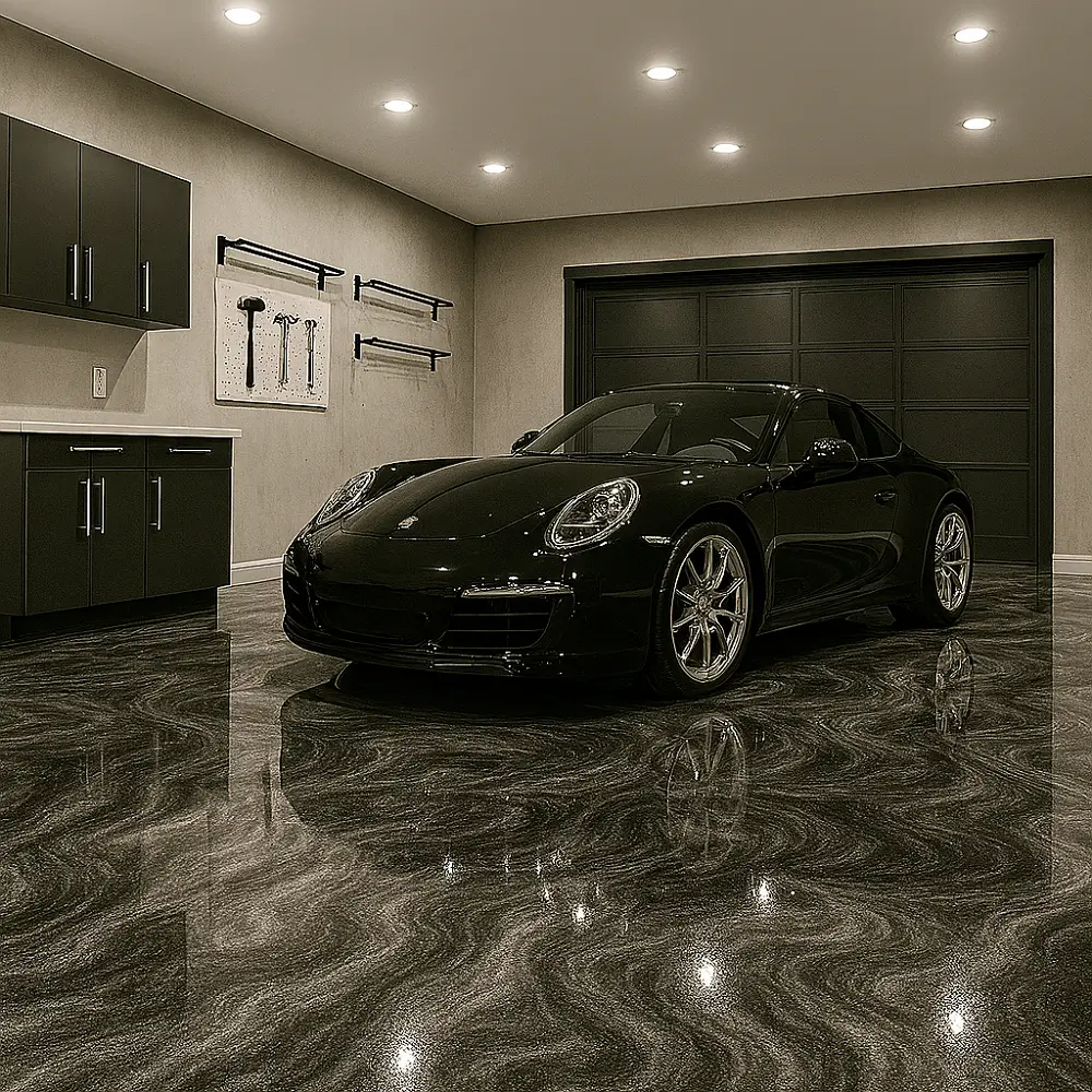 Residential Epoxy Garage Flooring