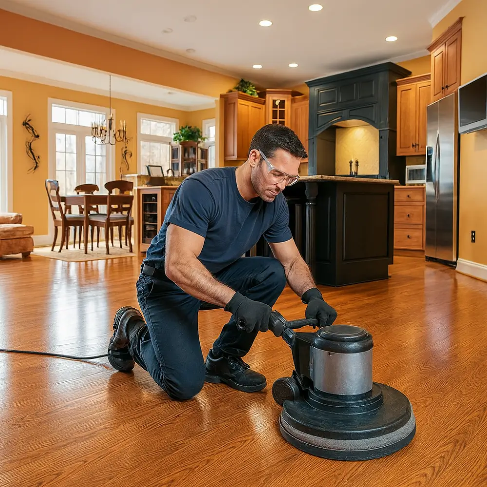 Residential Floor Polishing Residential Floor Polishing