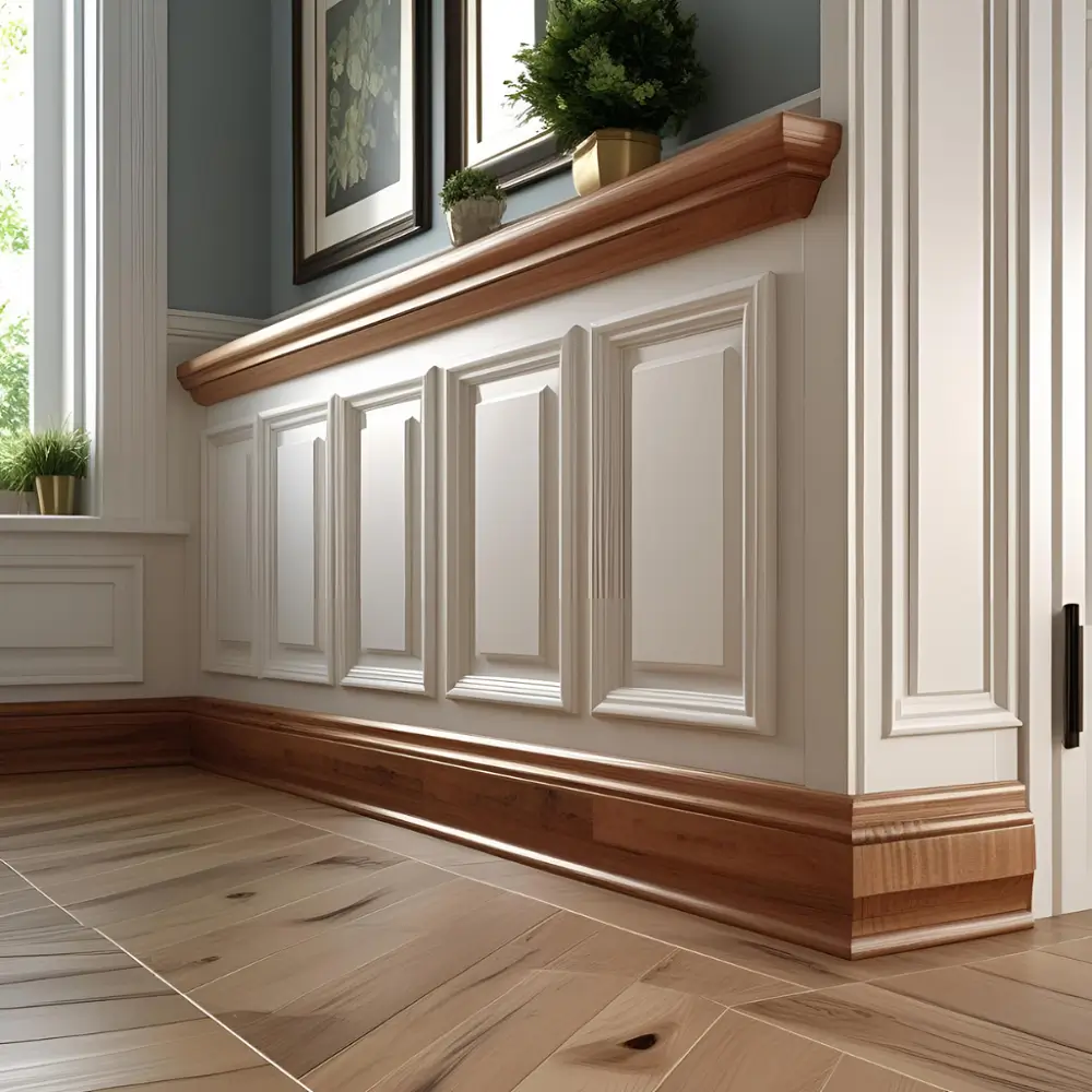 Residential Wooden Floor Skirting Residential Wooden Floor Skirting